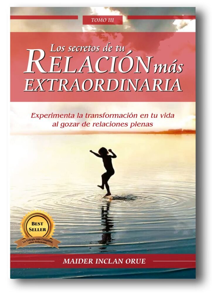 Portada del libro Relaciones extraordinarias con figura sobre el agua